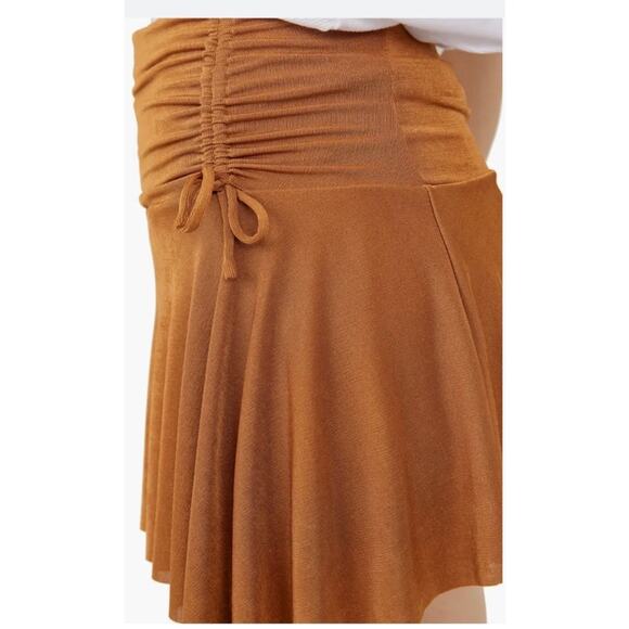 FREE PEOPLE WHO'S THAT SKIRT MINI SKIRT WOMEN'S SIZE M - Picture 8 of 8